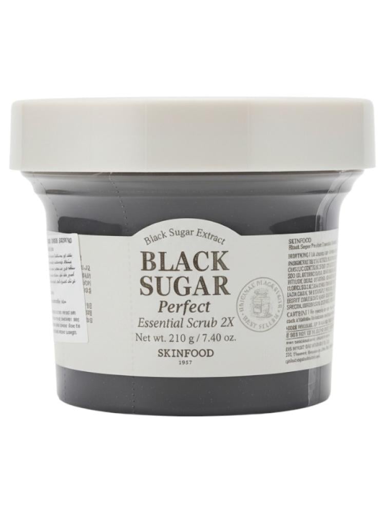Skin Food Perfect Essential 2X Black Sugar Mask & Scrub - 210g
