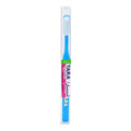 Toothbrush for Plaque Removal Medium Bristles Ergonomic Tara Blue