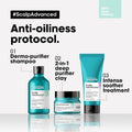 Shampoo for Itchy Scalp Anti-Oiliness AHA Exfoliating L'Oréal Professionnel 300ml