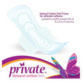 Private Sanitary Pads Large Winged 8 Count