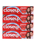 Closeup Red Hot Toothpaste Fresh Breath Whitening 4 x 75ml
