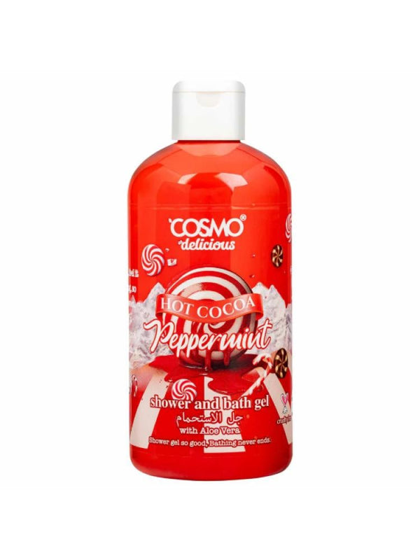 Cosmo Hot Cocoa & Mint Shower Gel - 500ml