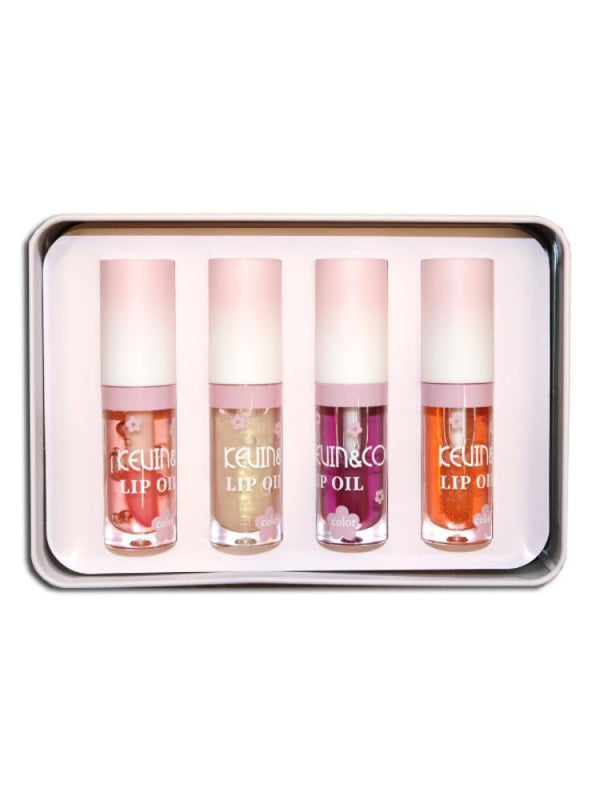 KEVIN & CO Lip Oil Set - 4 x 4.2g