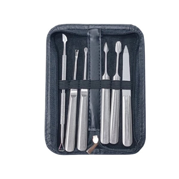 Nefoume 6-Piece Pedicure Set Foot Care Kit Dead Skin Removal Tools