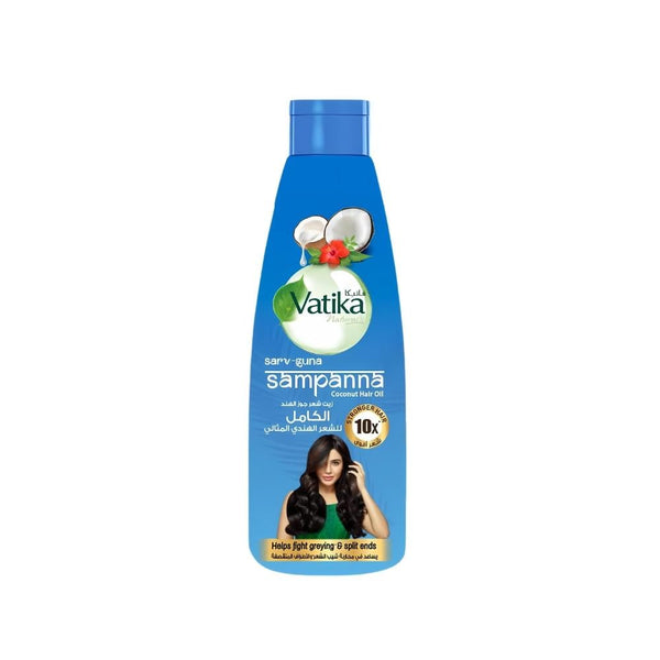 Vatika Sambana Coconut & Hibiscus Hair Oil for Hair Growth & Shine, 300ml