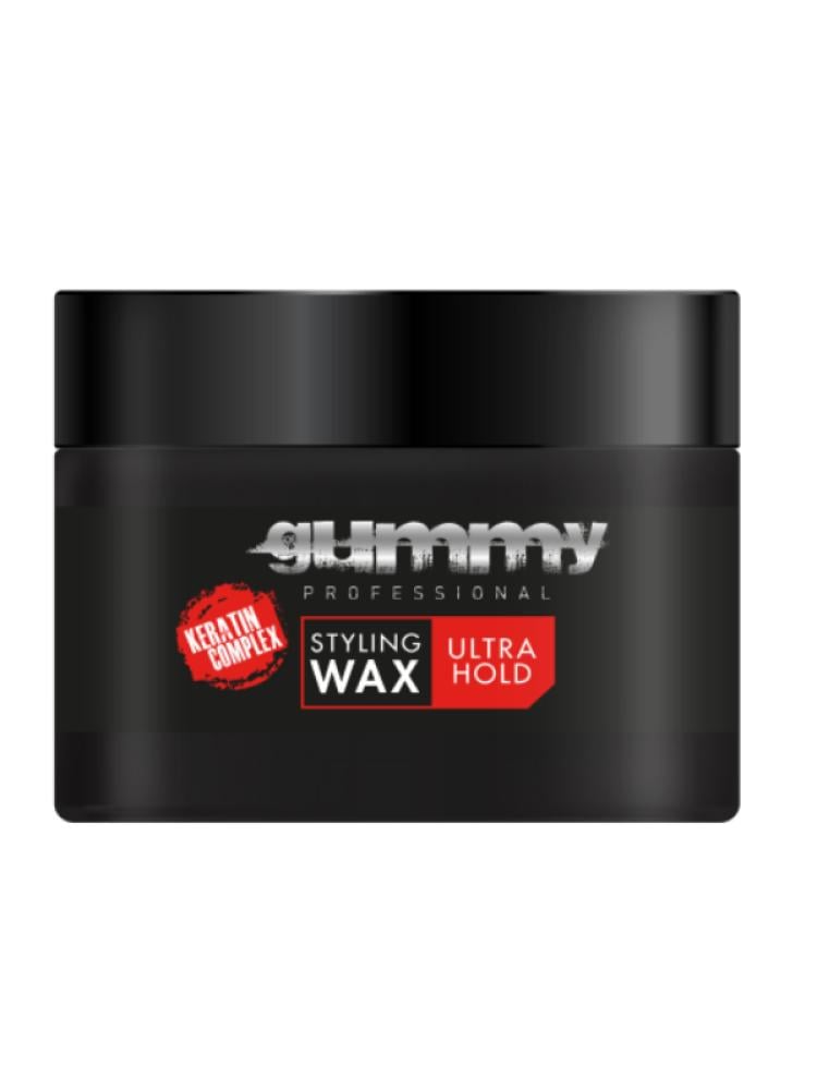 Gummy Professional Ultra Hold Hair Styling Wax Non-Greasy 50ml