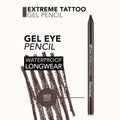 Flormar Extreme Tattoo Matte Gel Eyeliner Pencil 02 Walnut, Waterproof