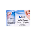 Dental Disinfectant Wipes Mint Toothpaste Tissues Beauty System 12 Tissues