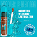 Hydrating Lip Gloss Stain Splash N Spice Versatile Tint Nyx 3ml