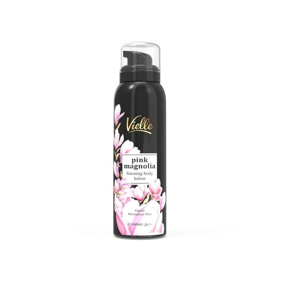 Vielle Gold Foaming Lotion Pink Magnolia Moisturizing for All Skin Types 100ml