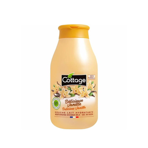 Cottage Moisturizing Shower Gel Vanilla Scent for Dry Skin 250ml