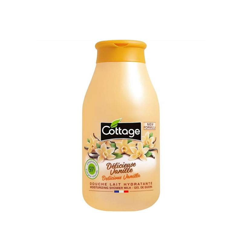 Cottage Moisturizing Shower Gel Vanilla Scent for Dry Skin 250ml