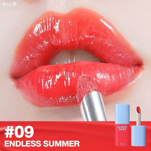 4U2 Glassy Babe Lip Gloss - 4g | 09 Endless Summer