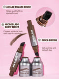 SHEGLAM Angled Eyebrow Brush - Espresso