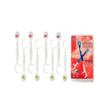 Disposable Mini Toothbrush with Floss Fresh Flavors 16 Pack
