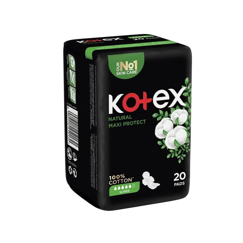 Sanitary Pads Maxi Large Heavy Flow Protection Kotex 20 Count