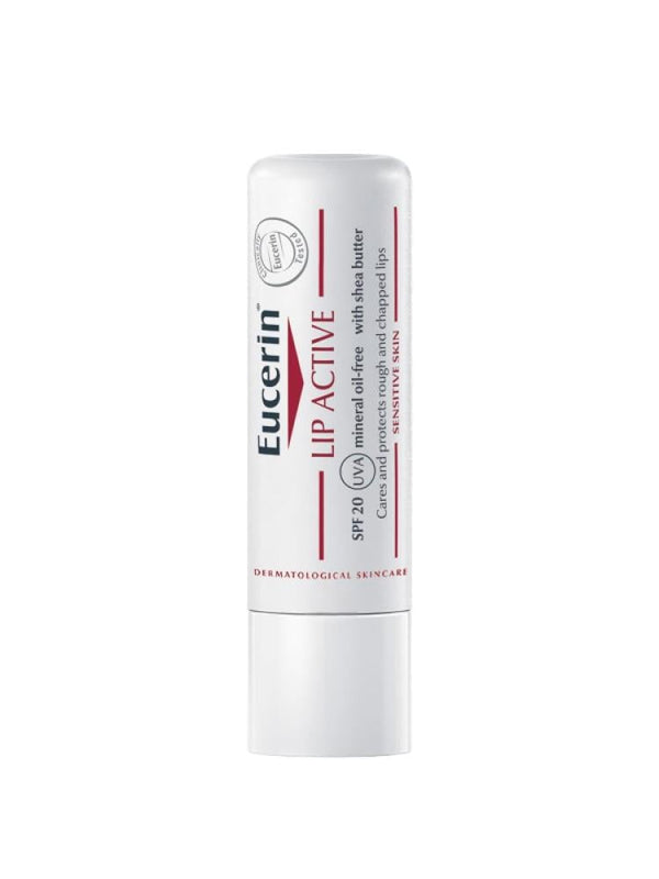 Eucerin Lip Active Lip Balm with SPF 20, Vitamin E & Shea Butter - 4.8g