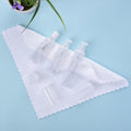 Travel Container Set 10 Piece Empty Bottles with Towel & Comb Manigood