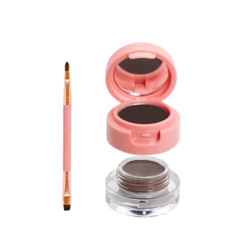 Christine Eyebrow Gel and Powder 01 Chocolate Waterproof Long-Lasting