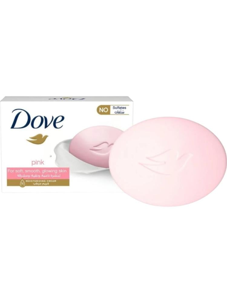 Dove Pink Beauty Bar Soap with Moisturizing Cream - 75g