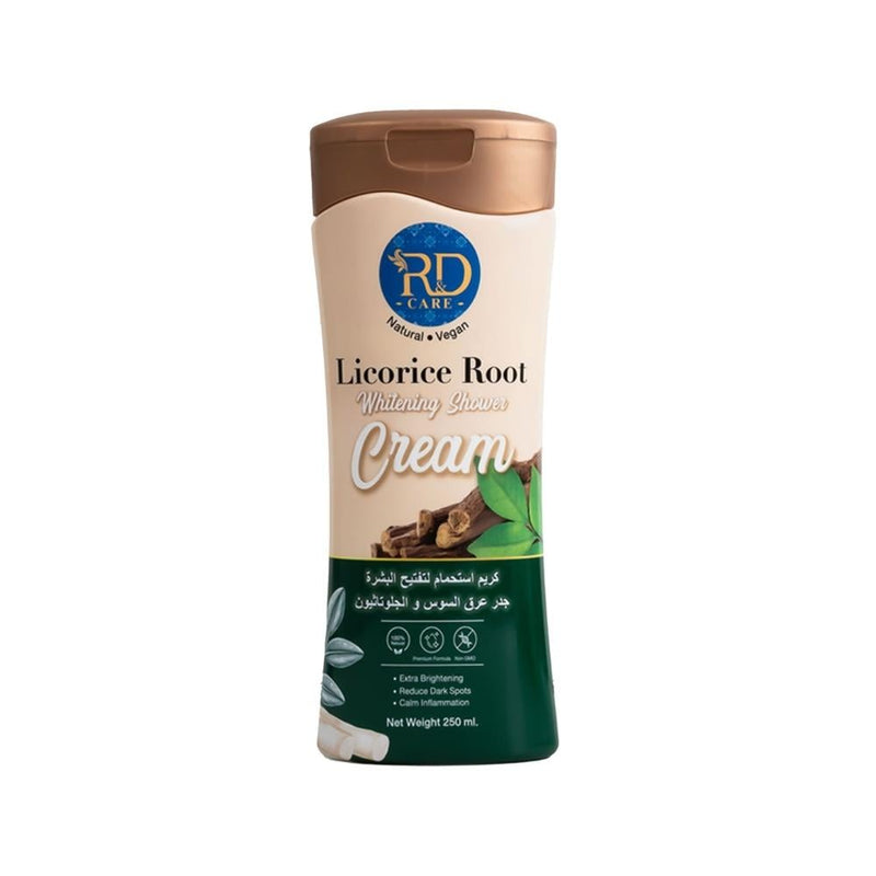 R&D Care Skin Brightening Shower Cream with Licorice Extract 250ml