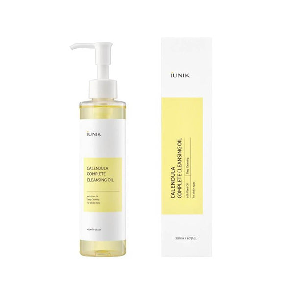 Botanical B Enzyme Cleansing Oil Deep Calendula IUNIK 200ml