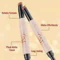 Character 2-in-1 Lipstick and Lip Liner, CTO203, Precise Defining