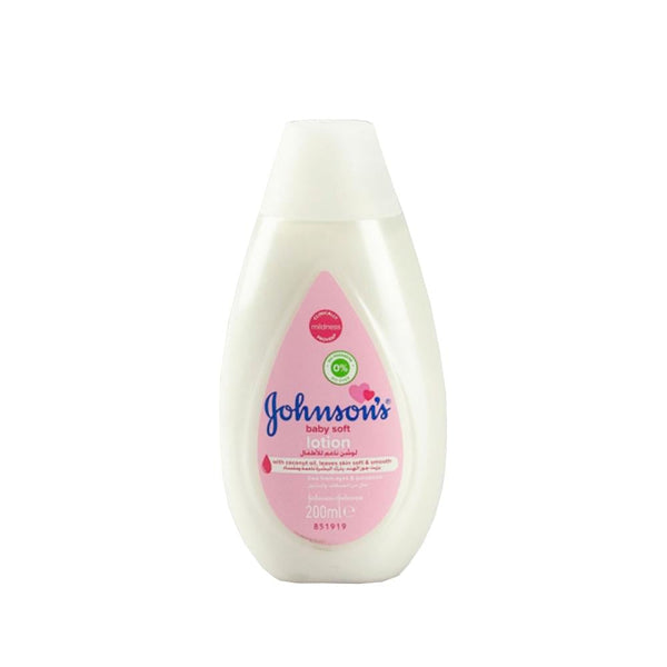 Johnson's Baby Gentle Lotion for Sensitive Skin, Moisturizing, 200ml