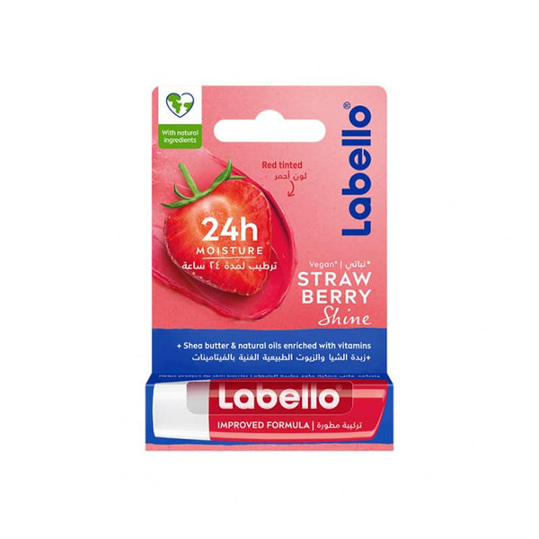 Best Lip Balm Strawberry Shine Hydrating Labello 4.8g