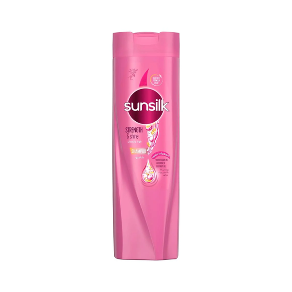 Sunsilk Strength and Shine Shampoo for Stronger, Shinier Hair, 190 ml