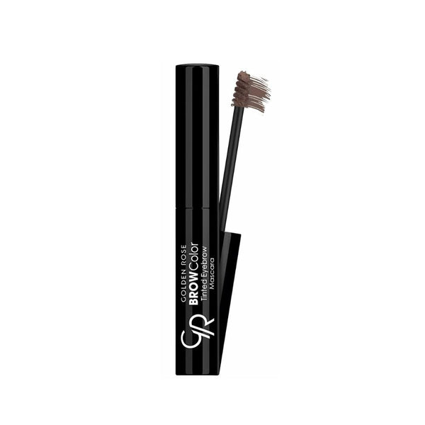 Golden Rose Brow Color Mascara Fiber-Rich Eyebrow Definition 02 Light Brown