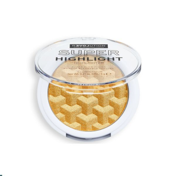 Revolution Super Highlight Gold Makeup 6g Buildable Glow