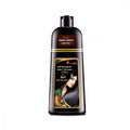 Red Apple Dark Coffee Hair Dye Shampoo for Gray Coverage, 500ml