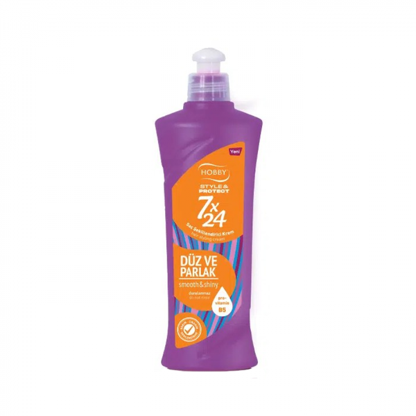 Hobby Style & Protect 7x24 Styling Cream, Heat Protection, 250ml