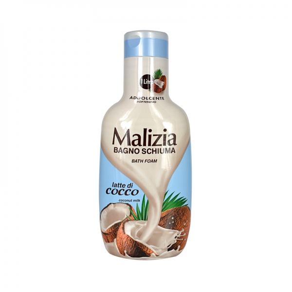 Malizia Coconut Milk Shower Gel Moisturizing Bath Foam 1000ml