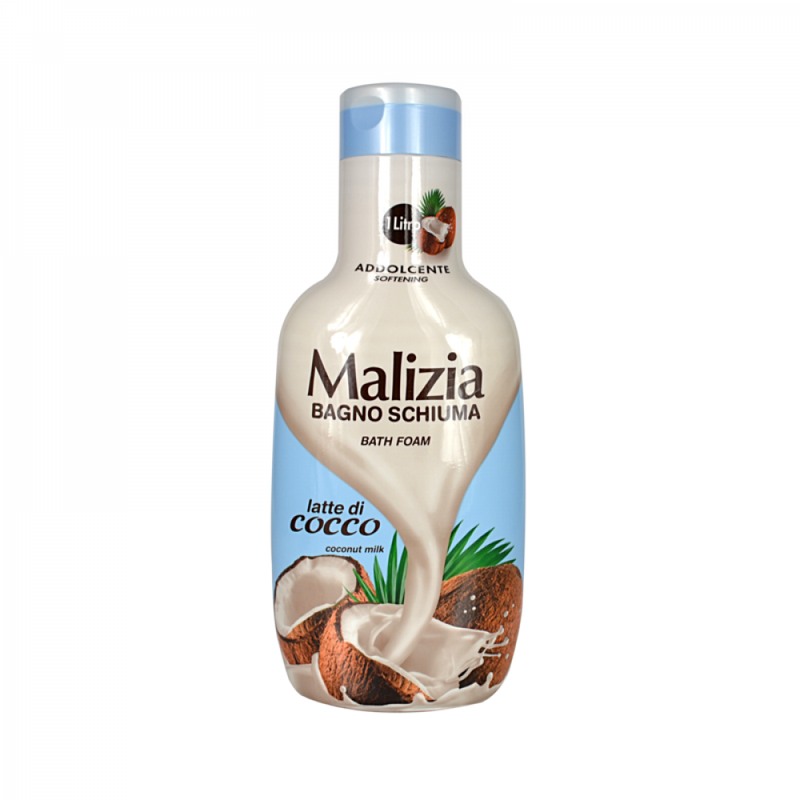 Malizia Coconut Milk Shower Gel Moisturizing Bath Foam 1000ml