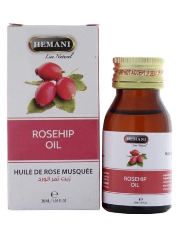 Hemani Rosehip Oil - Natural, Skin Tone, 30ml