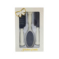 Hair Styling Comb Set 3-Piece Detangling & Product Distribution Lina Rose Assorted