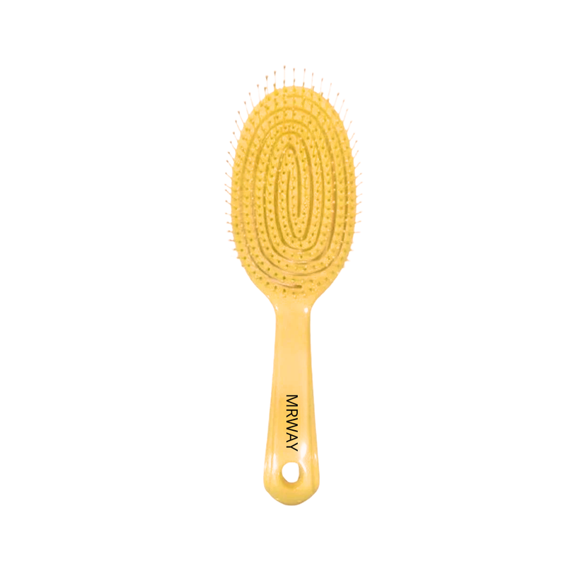 Mrway Mini Detangling Hairbrush with Flexible Bristles for All Hair Types