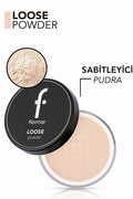 Loose Setting Powder Lightweight Oil Control Flormar 002 Light Sand 10g