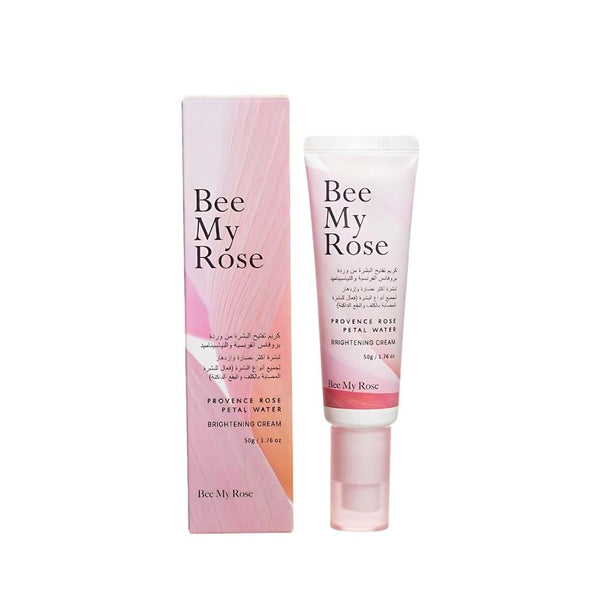 Bee My Rose Skin Brightening Cream with Niacinamide, French Rose, 50g
