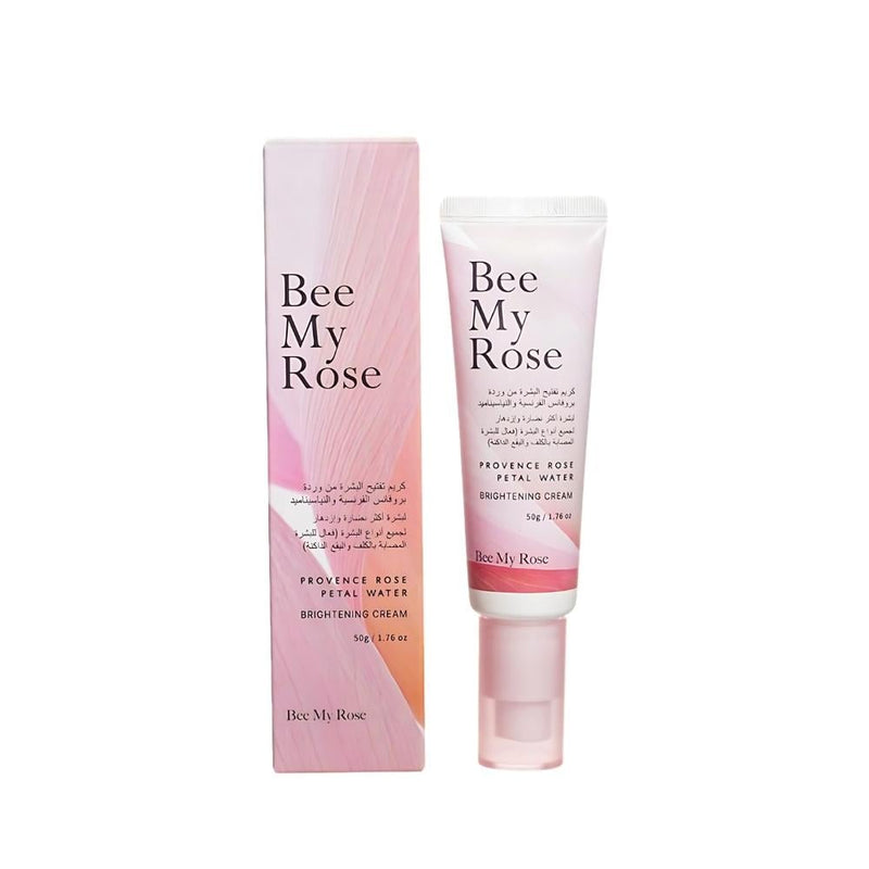 Bee My Rose Skin Brightening Cream with Niacinamide, French Rose, 50g
