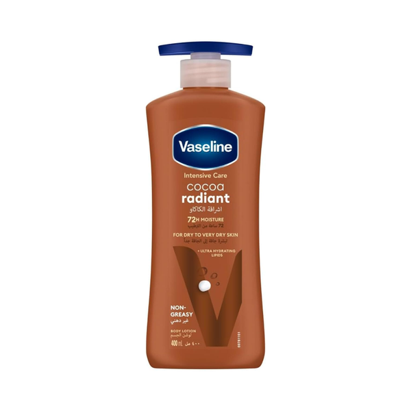 Vaseline Cocoa Butter Body Lotion, Deep Hydration, 400ml