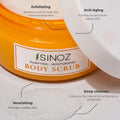 Sinoz Purifying Body Scrub with Cucumber Extract, Exfoliating, 300g