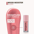 Flormar Mood Booster Liquid Blush 003 That's Rosewood 4ml Green Tea Extract