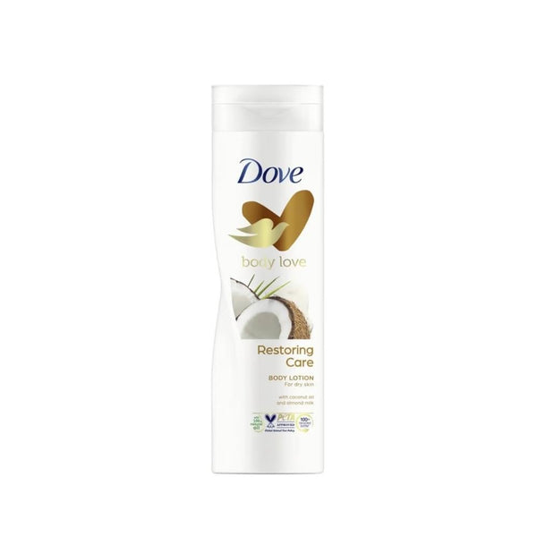 Dove Body Lotion with Coconut Oil & Almond Milk, 400ml