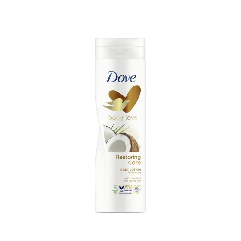 Dove Body Lotion with Coconut Oil & Almond Milk, 400ml