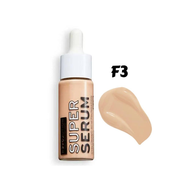 Revolution Super Serum F3 Foundation Cream with Hyaluronic Acid 25ml