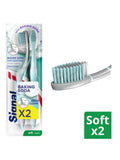 Signal Natural Baking Soda Soft Toothbrush - 2 Pack