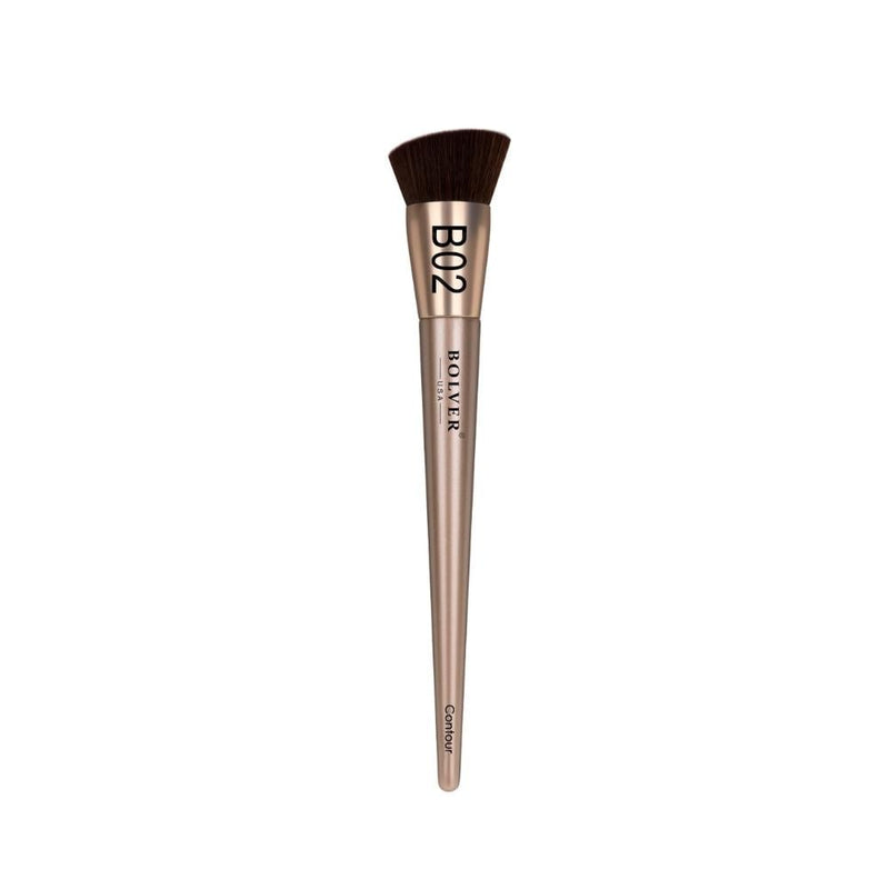 Bolver B02 Contour Brush for Face Makeup Definition